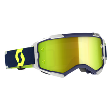 Fury Goggle Blue/Grey Yellow Chrome Works Lens