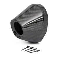 Carbon End Cap 4.5" Hole 1 3/4 Ti5/Ti6 Cap/Rivets