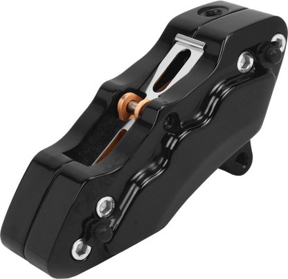 6 Pist Diff Front Caliper L/H Black 00 Up W/ 13" Rotor