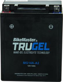 BikeMaster TruGel Battery - MG14A-A2