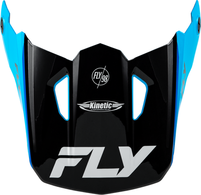 Kinetic Rally Helmet Visor Blue/Black/White Xl/2x