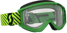 Recoil Xi Goggle Green/Yellow W/Clear Works Lens