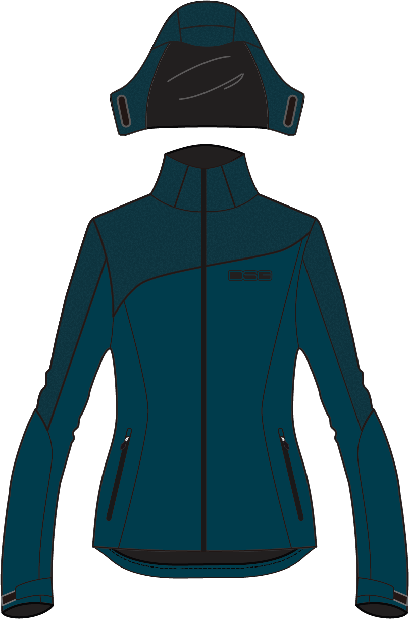 Malea Softshell Jacket Navy Heather 3x