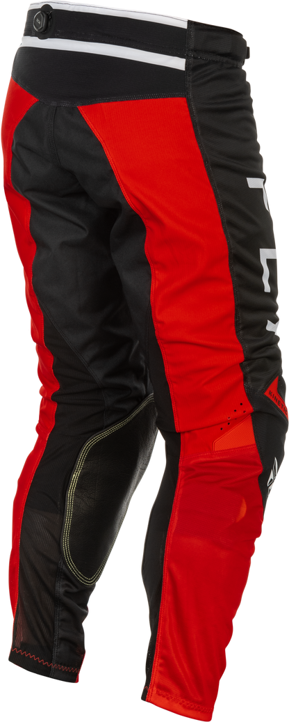 Kinetic Mesh Center Pants Black/White/Red Sz 40