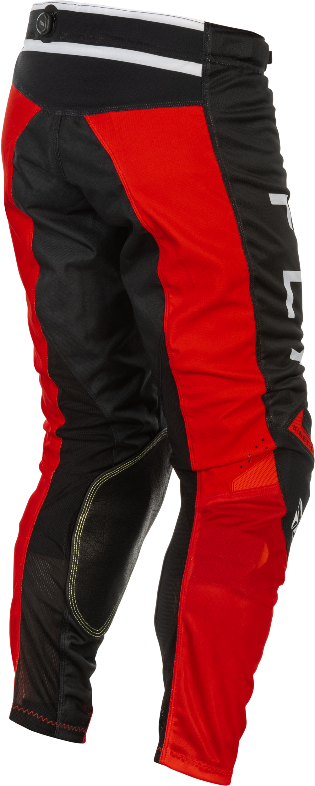 Kinetic Mesh Center Pants Black/White/Red Sz 36