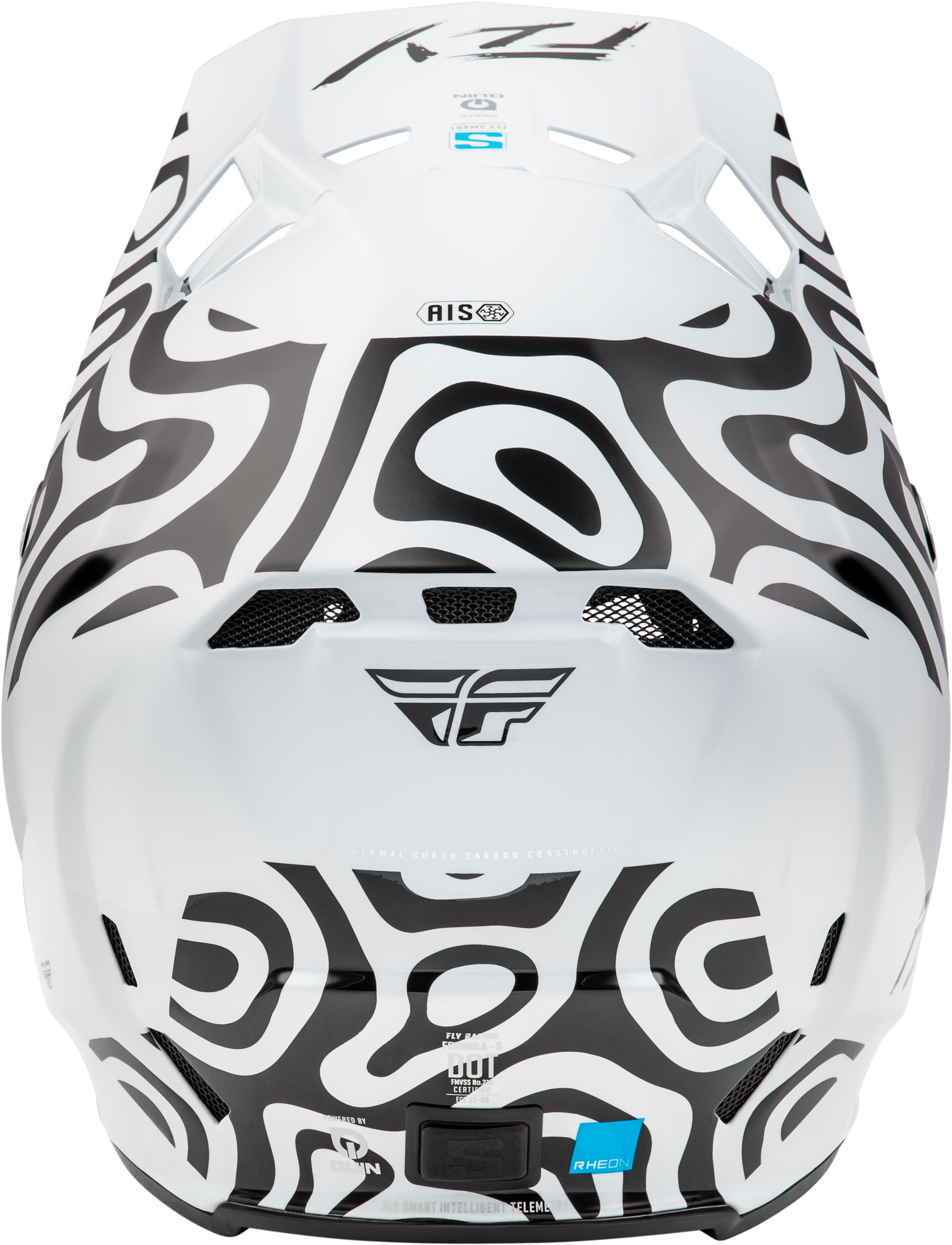 Formula S Carbon Abyss Helmet White/Black Sm