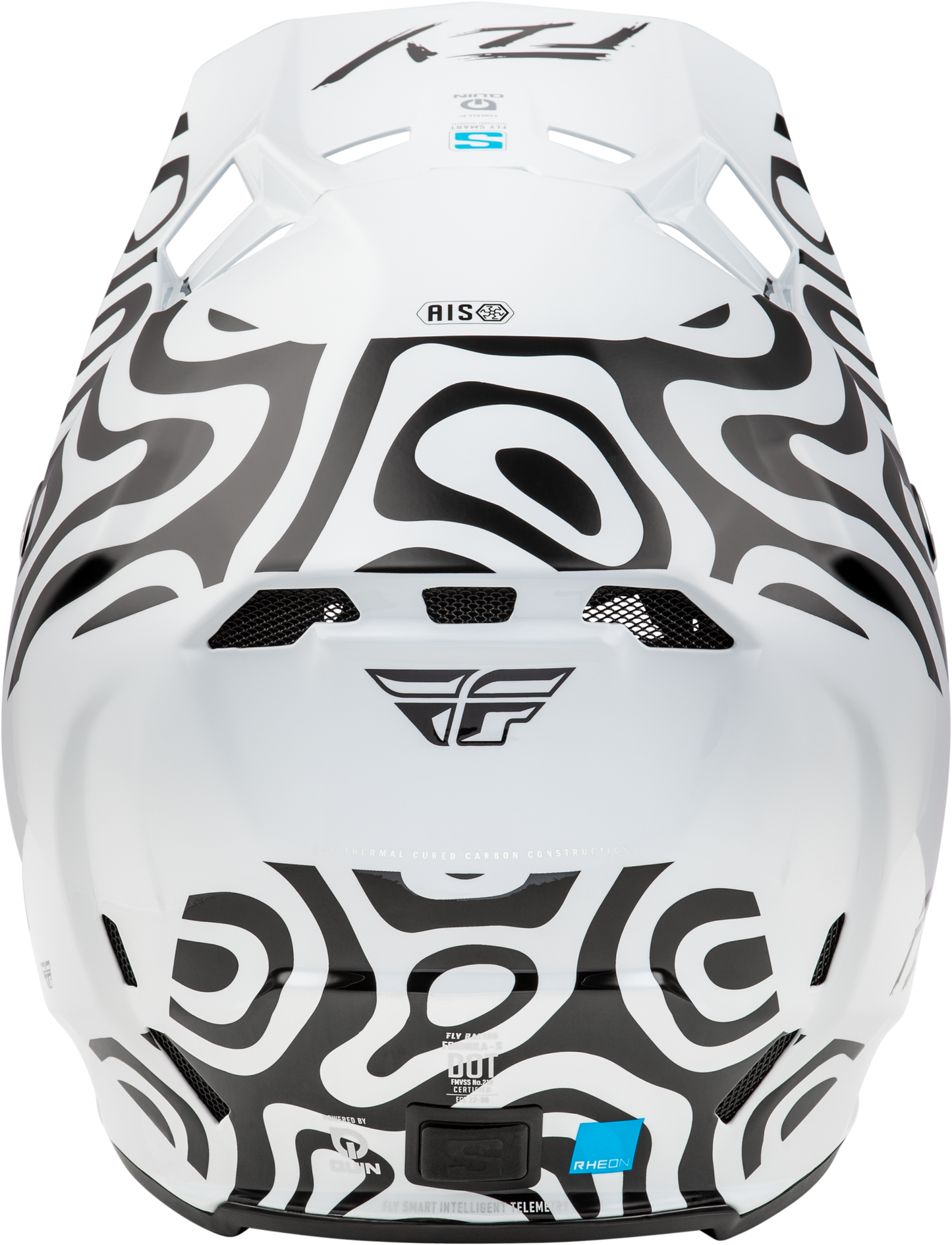 Formula S Carbon Abyss Helmet White/Black Lg