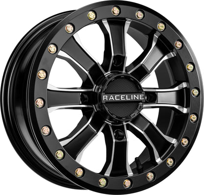 Mamba Bdlk Wheel 15x6 4/137 5+1 (+40mm) Blk/Machined