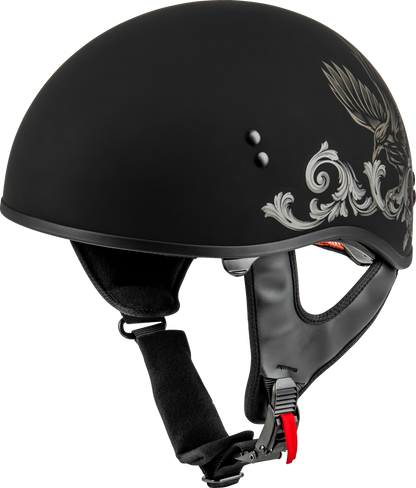Hh 65 Corvus Helmet Matte Black/Tan Lg
