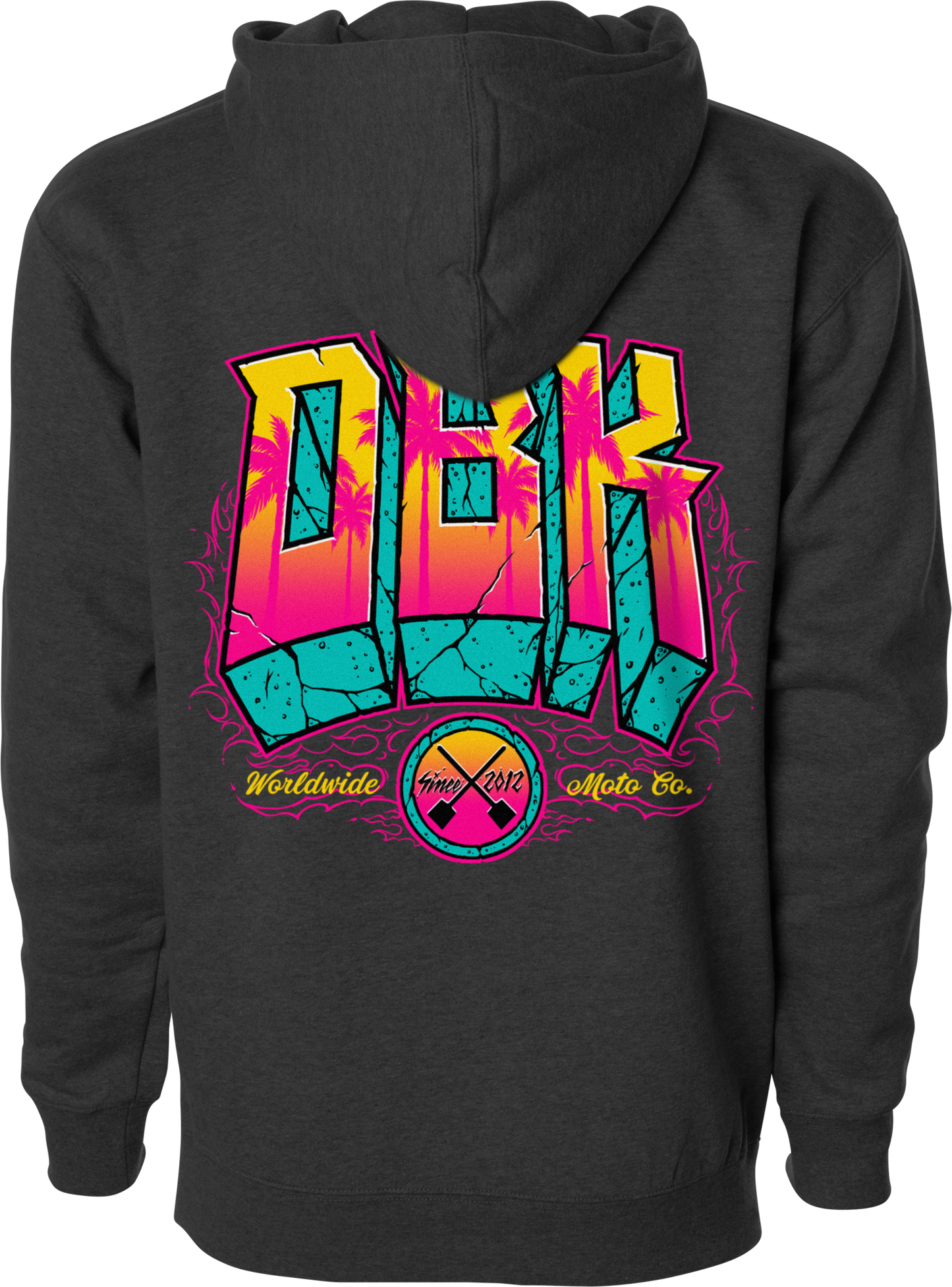 Block X Block Yth Hoodie Charcoal Heather Yx