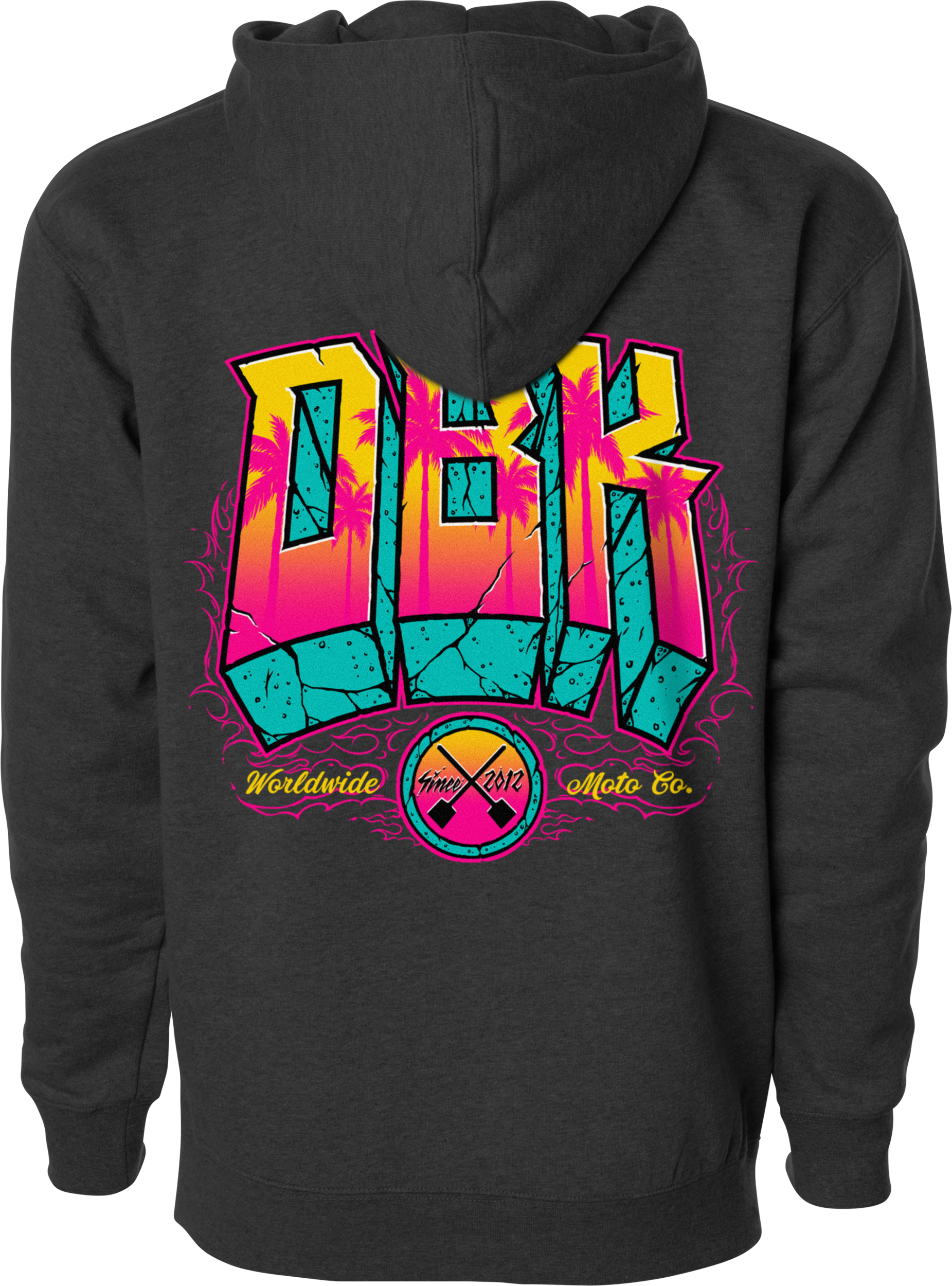 Block X Block Hoodie Charcoal Heather Sm