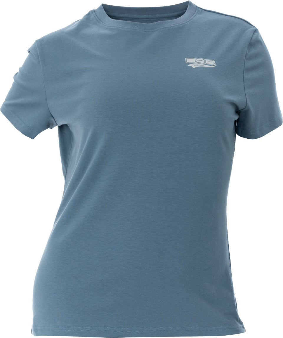 Dsg Casual Logo Tee Steel Blue Xl