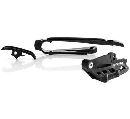 Acerbis 17-23 KTM XC-W/ XCF-W/ EXC/EXC-F Chain Guide/Slider 2.0 Kit - Black