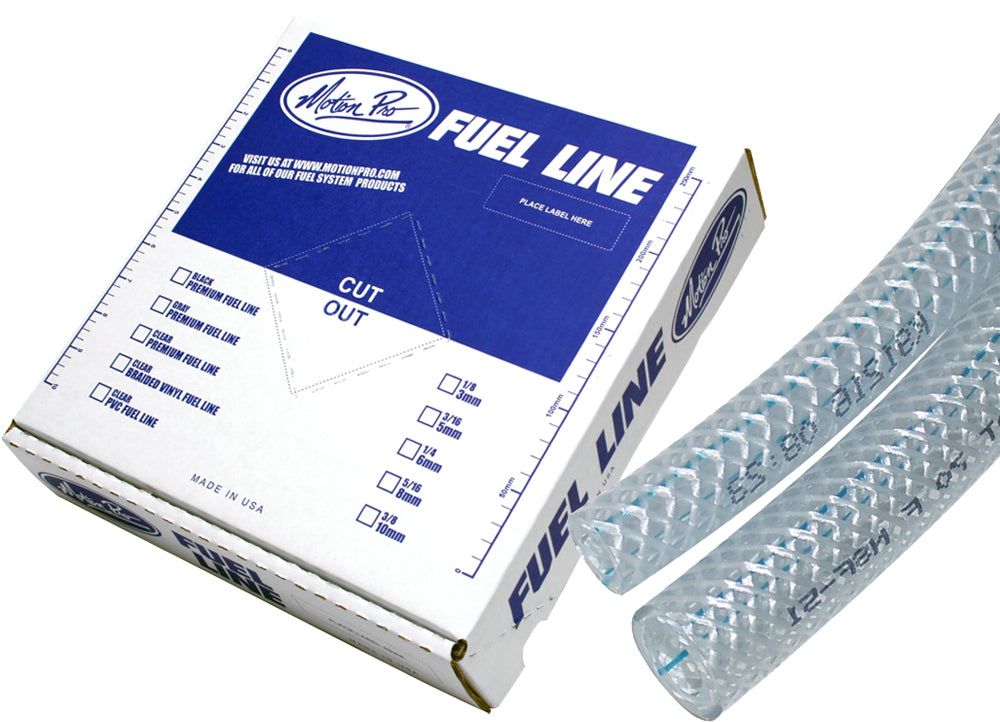 Braided Vinyl Fuel Line 3/8"X25'