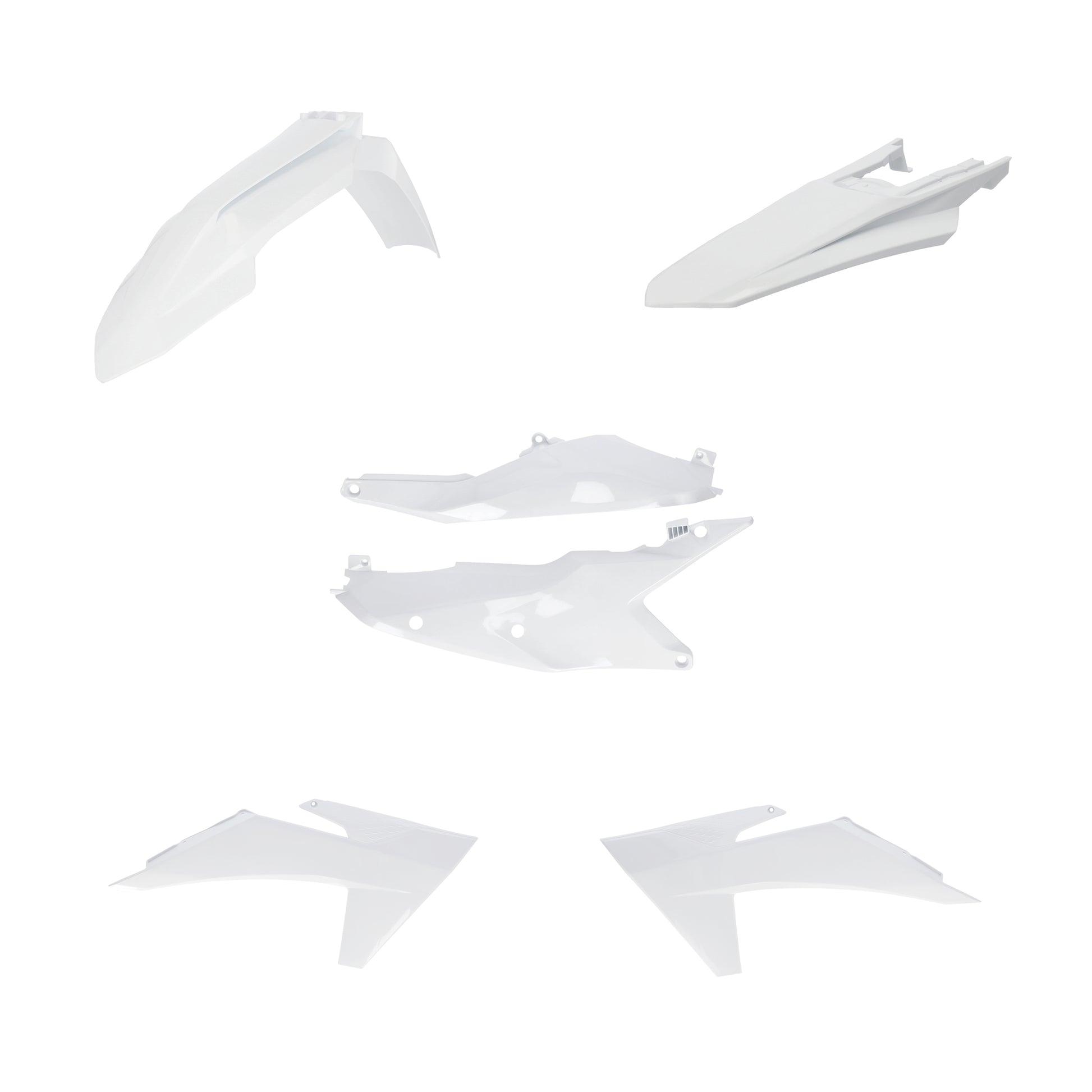 Plastic Kit Ktm White