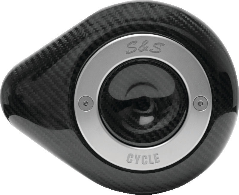 S&S Cycle Air Cleaner Cover For All Stealth Applications - Carbon Fiber