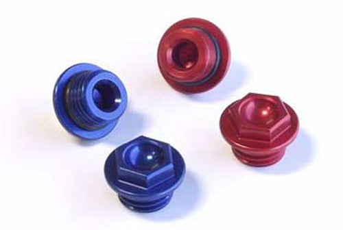 Oil Filler Plug Red