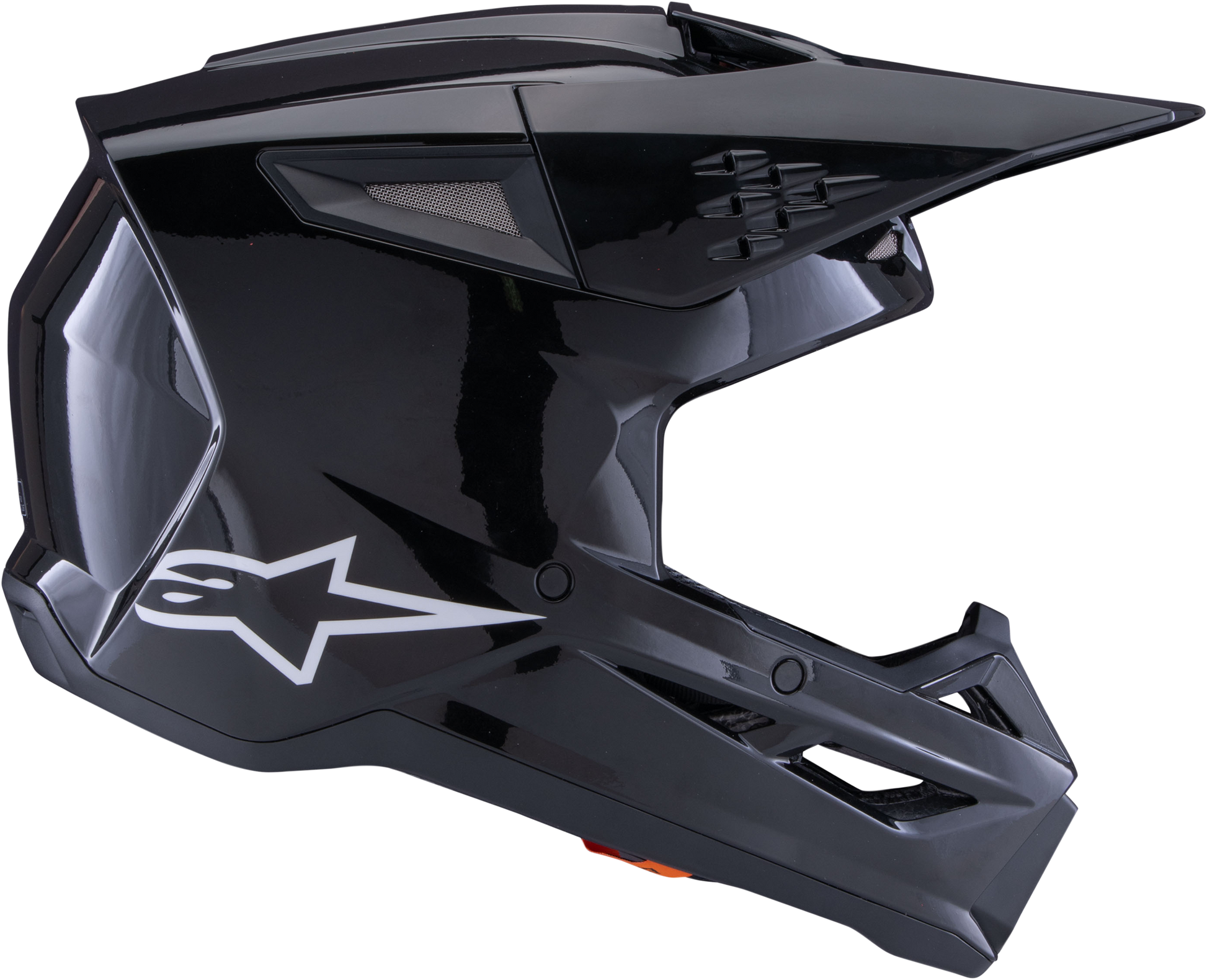 Sm3 Solid Helmet Black Glossy 2x