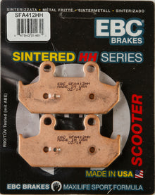 Brake Pads Sfa412hh Double H Sintered