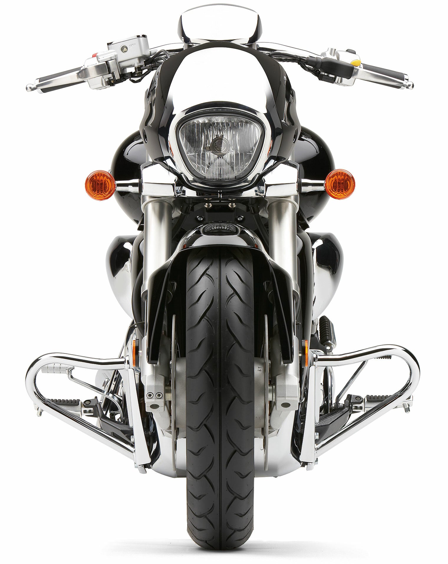 Engine Case Guard Chrome Suz Boulevard M109r 06 14
