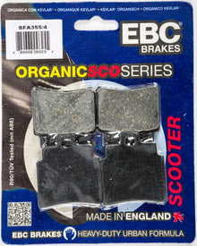Brake Pads Sfa355/4 Organic