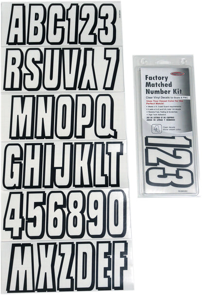 Series 320 Registration Kit Clear/Black