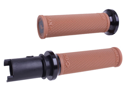 Lock On Ruffian Grips Gum Rubber/Black Cvo `23 24