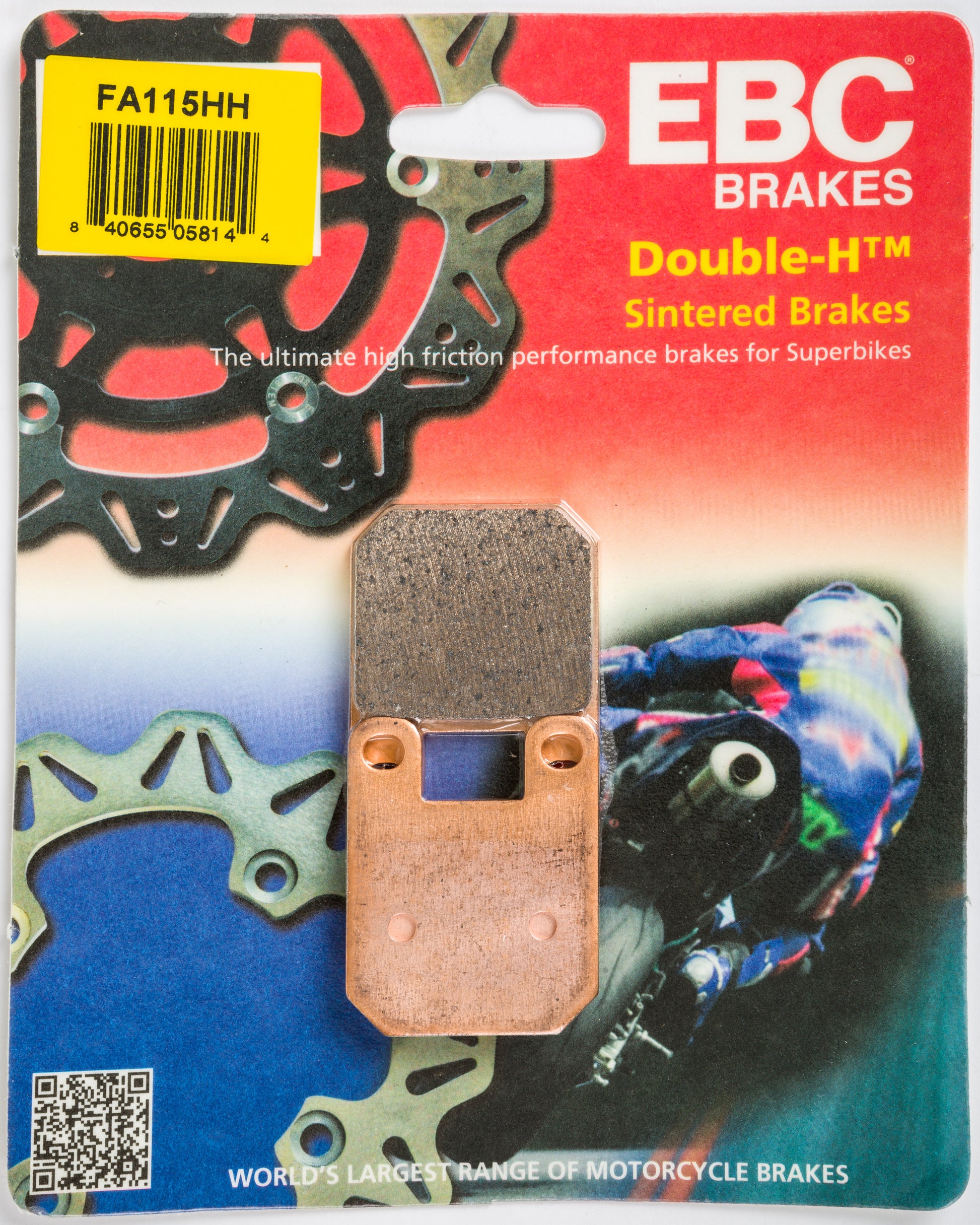 Brake Pads Fa115hh Double H Sintered