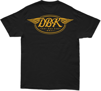 Goldwings Tee Black Md