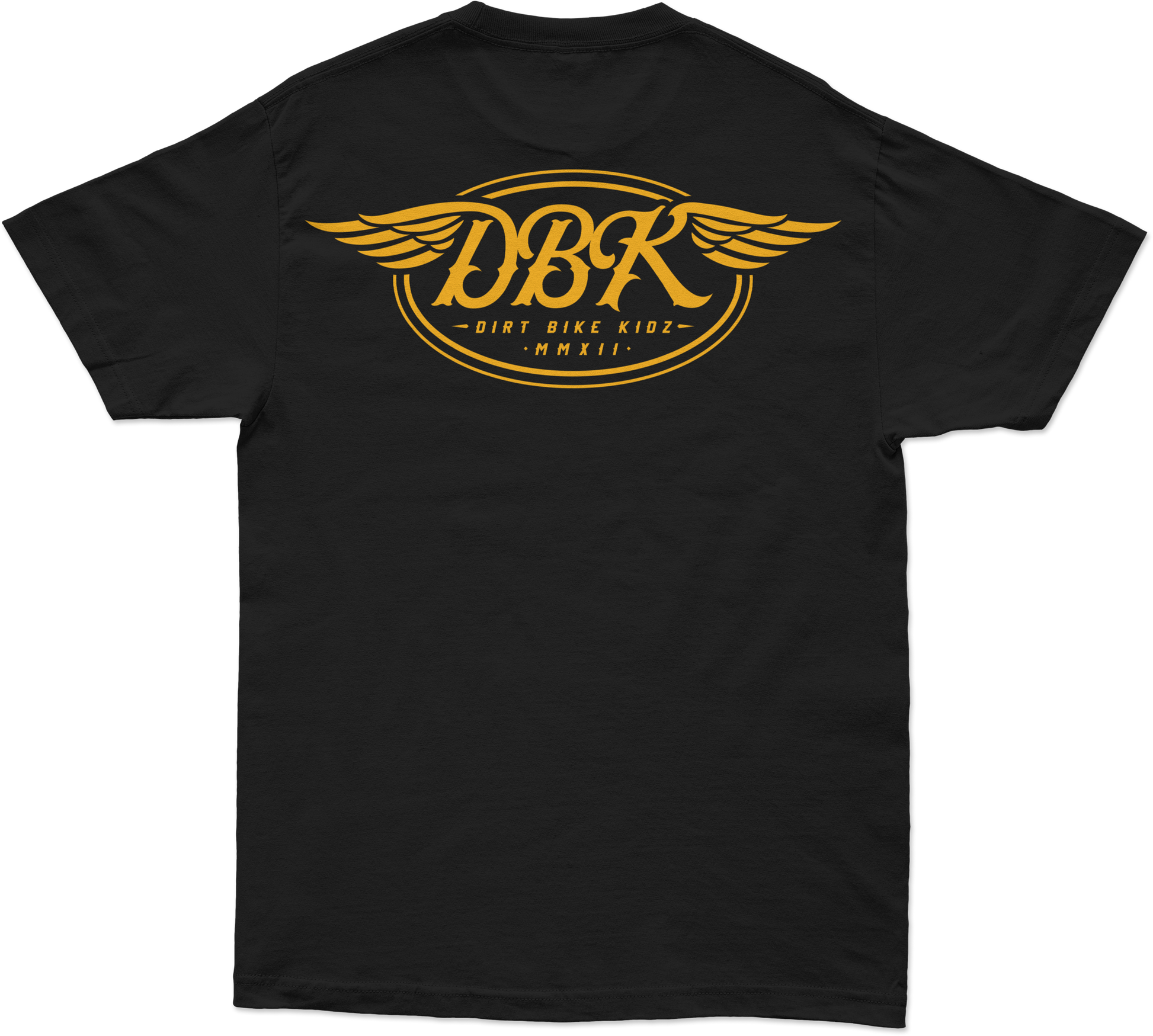 Goldwings Tee Black Lg
