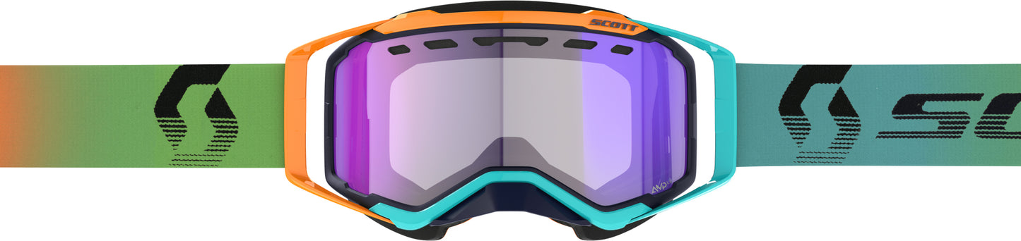 Prospect Snwcrss Ls Goggle Blue/Orange Blue Chrome