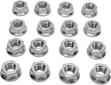 16/Pk 10mm Flat Base Lug Nuts