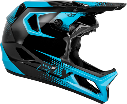 Rayce Sonar Bicycle Helmet Black/Electric Blue Md