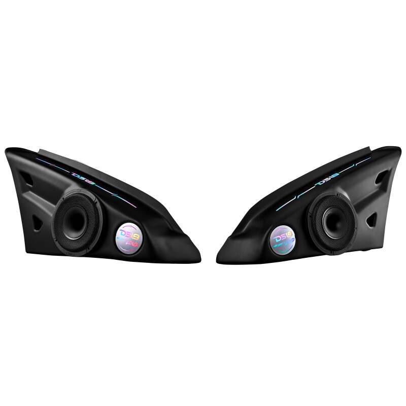 DS18 2015+ Polaris Slingshot Arm Rest Enclosure Fits 2x 6.5in Speakers (Not Included)