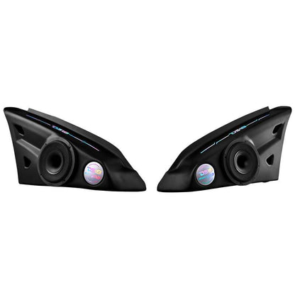 DS18 2015+ Polaris Slingshot Arm Rest Enclosure Fits 2x 6.5in Speakers (Not Included)