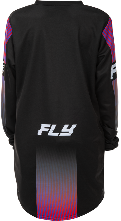 Youth F 16 Jersey Black/Red/Purple Yxl