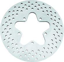 Bikers Choice 86-99 FLT Stock Replacement Rear Brake Rotor Drilled Steel H-D 40936-86