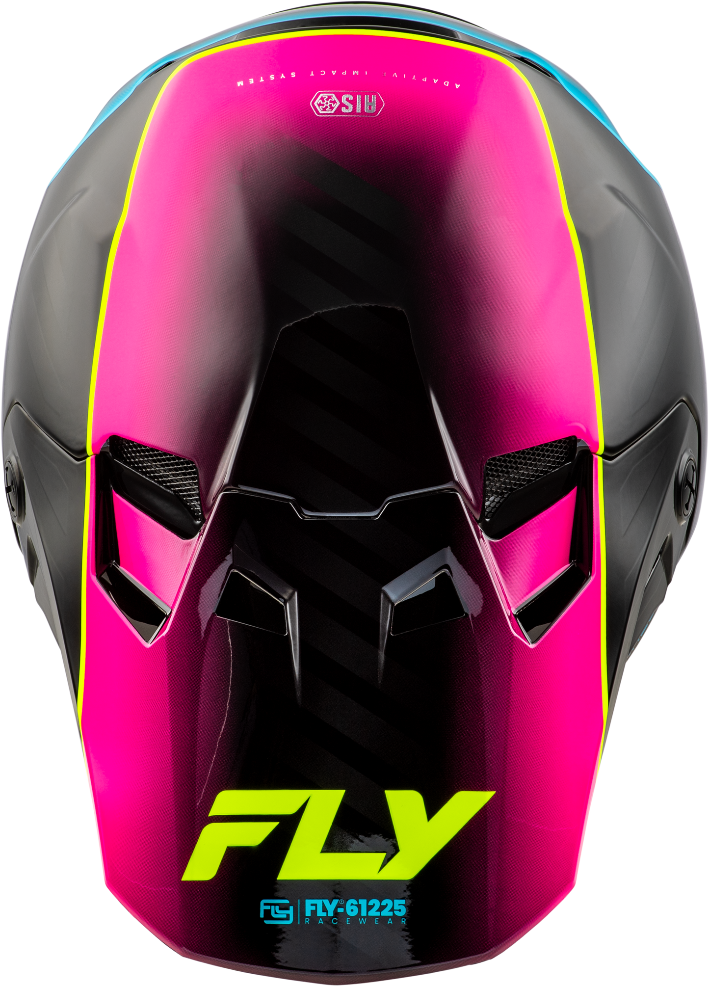 Youth Formula Cc Underglow Helmet Black/Pink/Blue Yl