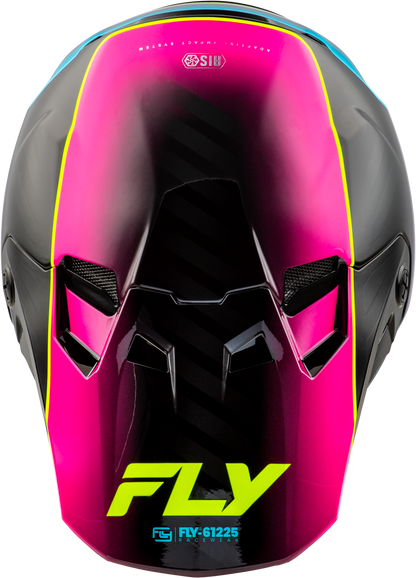 Formula Cc Underglow Helmet Black/Pink/Blue Xs