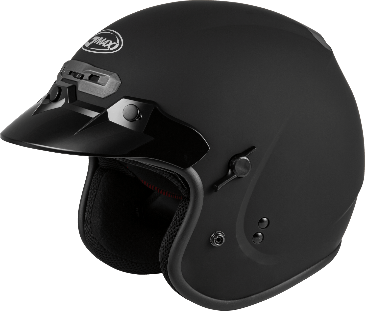 Gm 32 Open Face Helmet Matte Black 3x