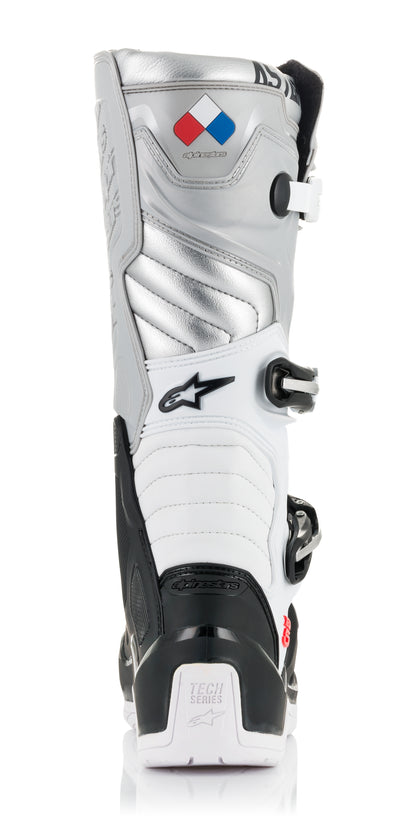 Tech 5 Victory 19 Boots Black/White/Silver Sz 08