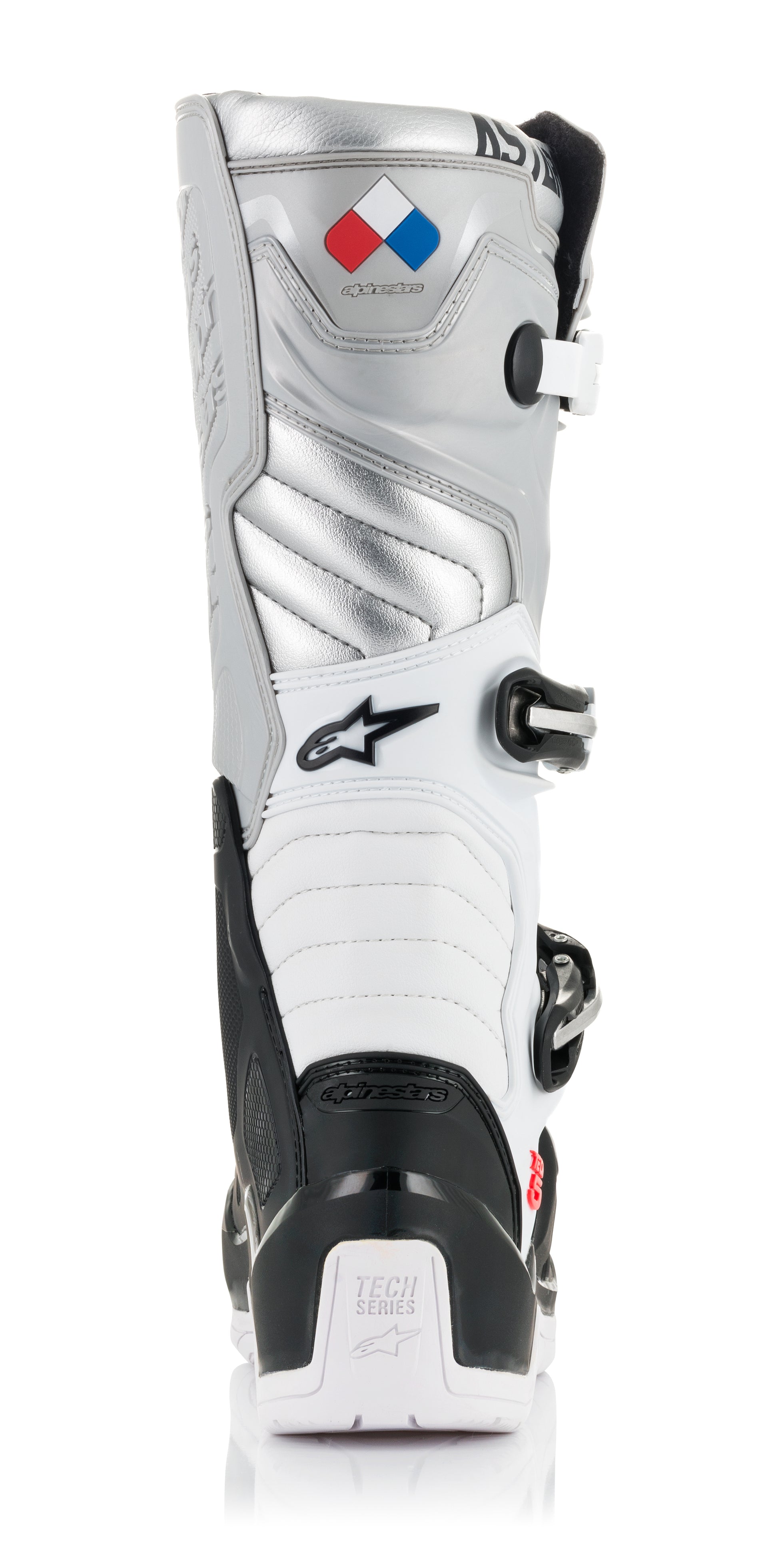 Tech 5 Victory 19 Boots Black/White/Silver Sz 10