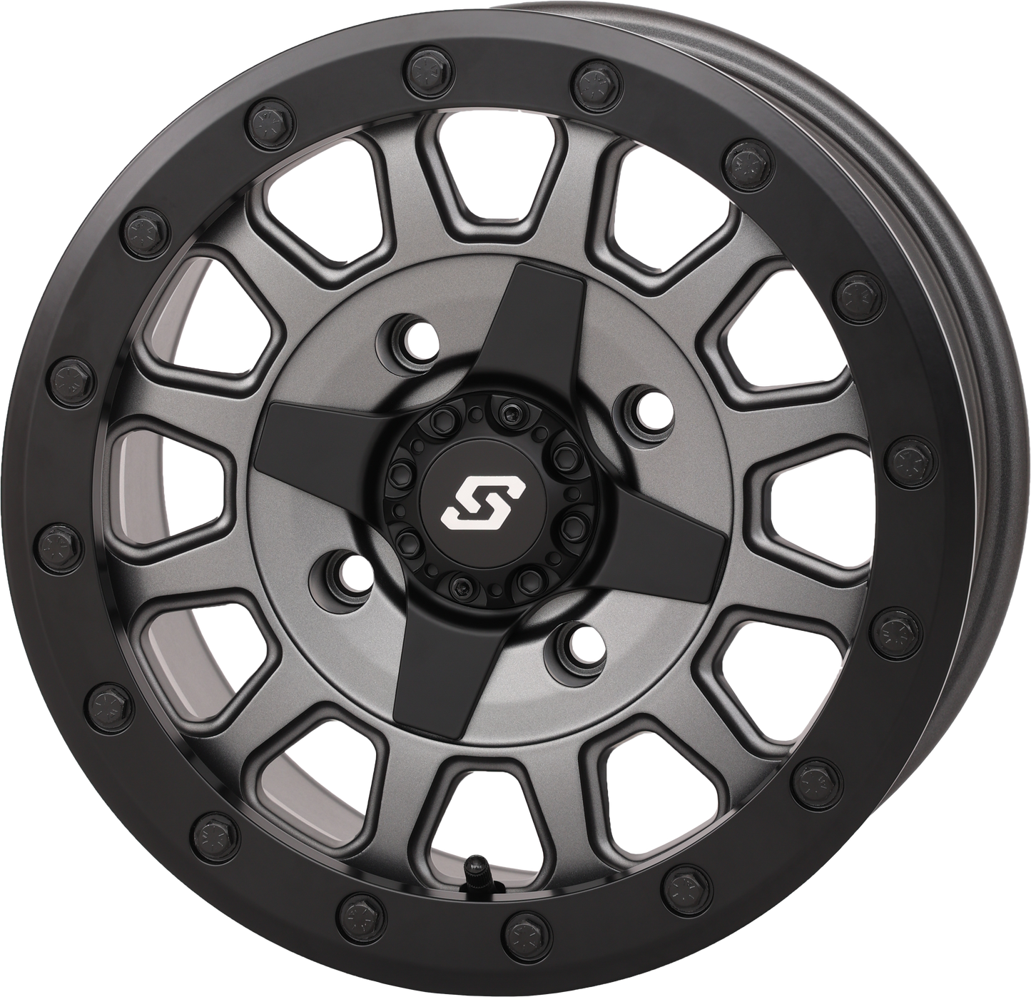 Adapt Dd Wheel 14x7 6+1 4/137 & 4/156 Matte Gnmtl Grey