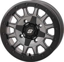 Adapt Dd Wheel 14x7 5+2 4/137 & 4/156 Matte Gnmtl Grey