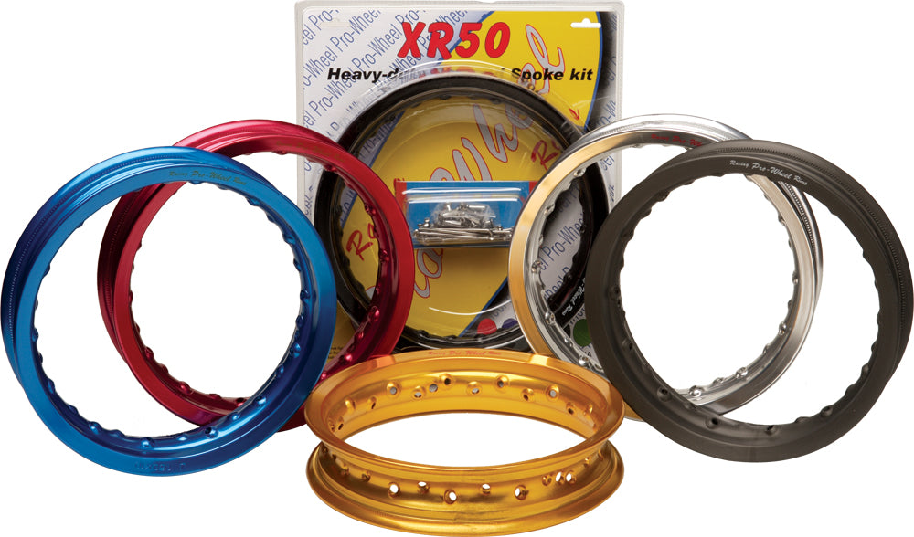 Playbike Rim & Spoke Kit 14" ( Red)