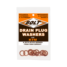 Drain Plug Washers 2/4 Stroke Models Ktm