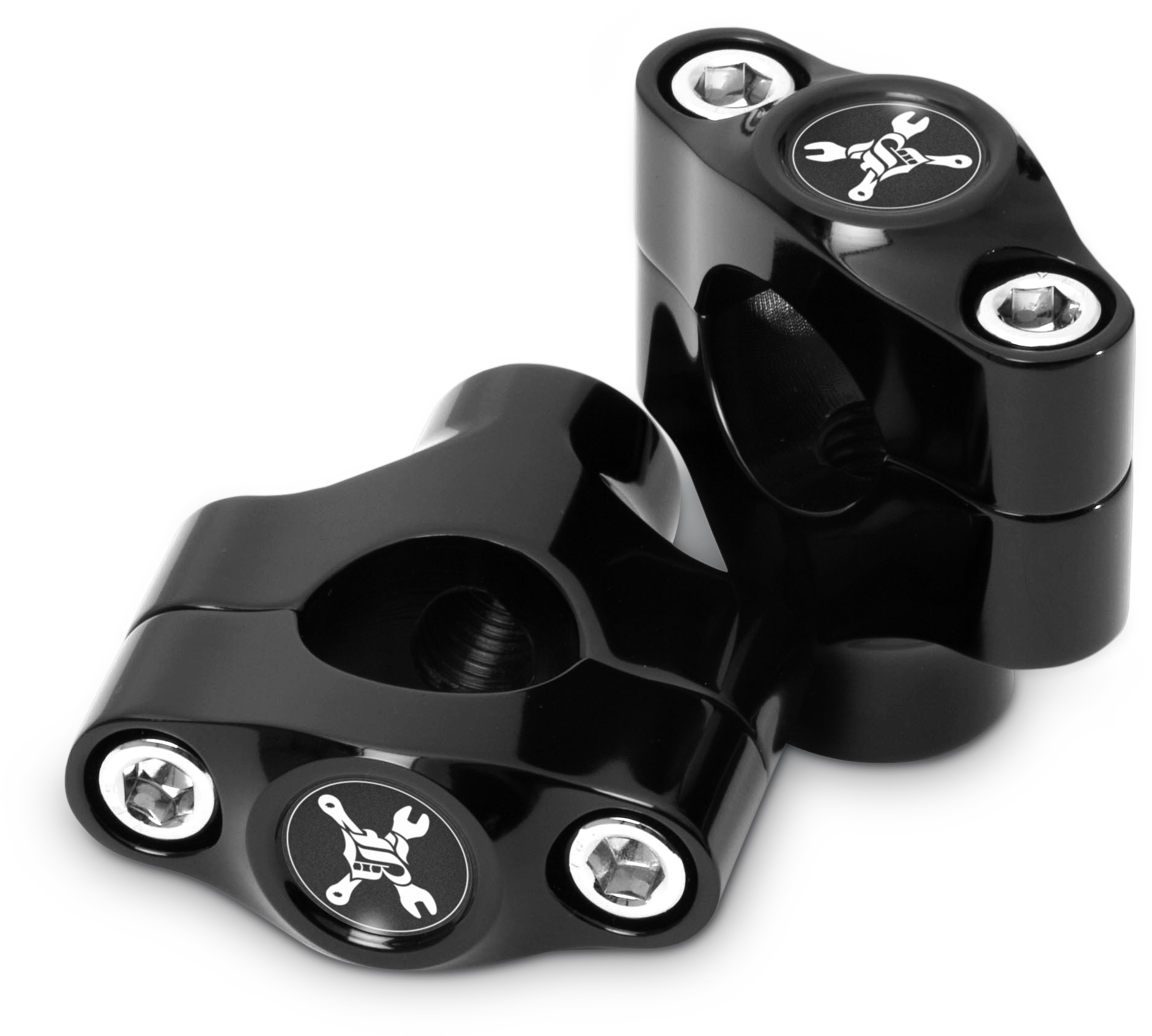 Hawk Risers Set   Black