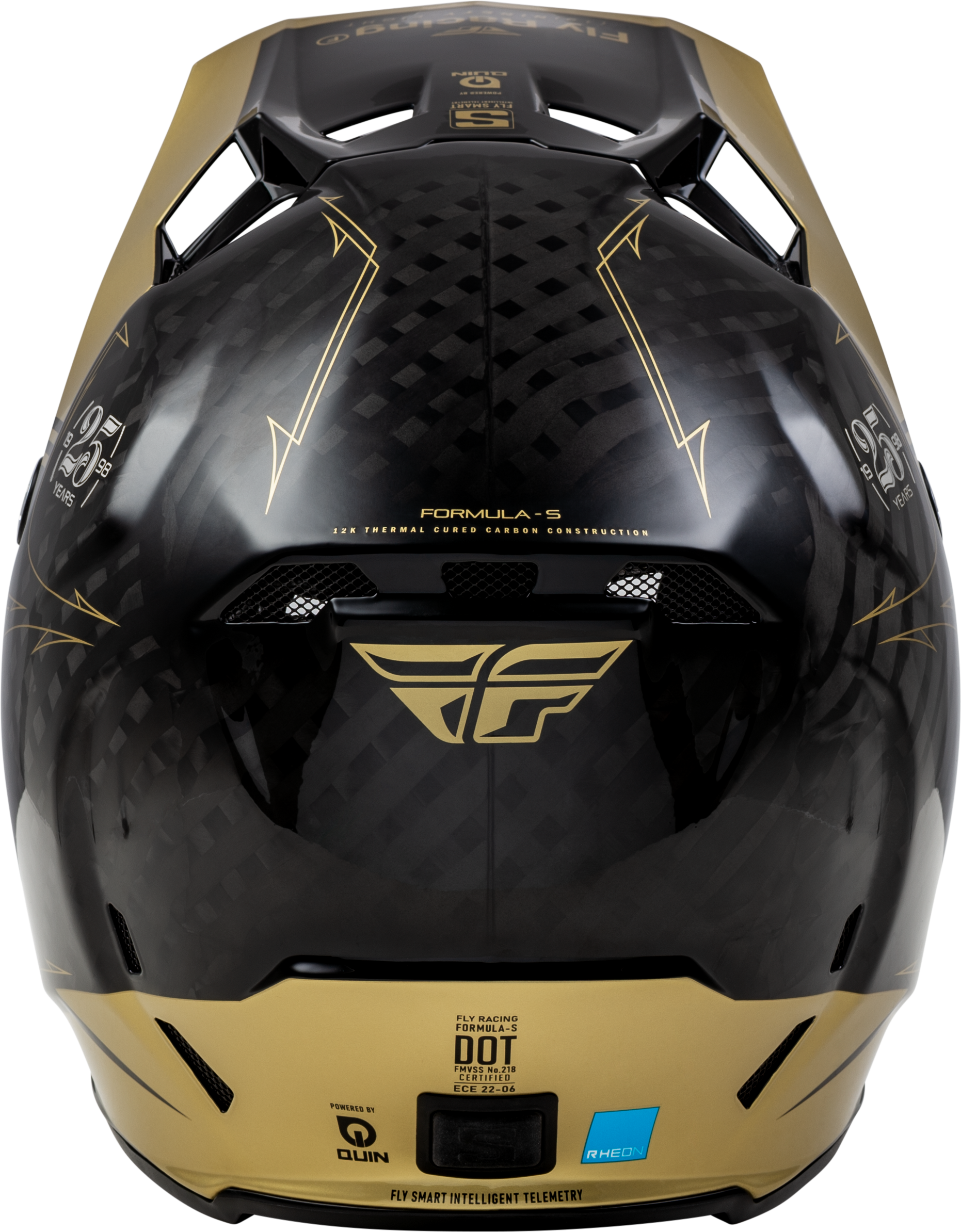 Formula S Carbon Legacy Helmet Black/Gold Xs