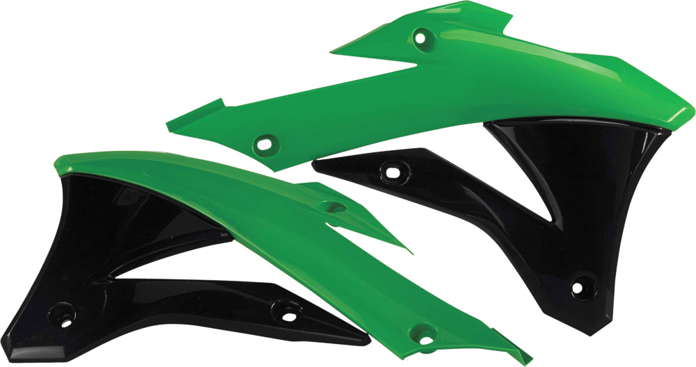 Radiator Shrouds Green/Black