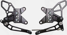 Rear Set Complete Blk Kaw